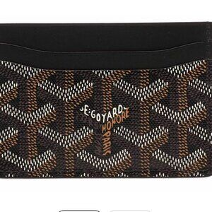 Goyard Black Saint Sulpice Card Holder